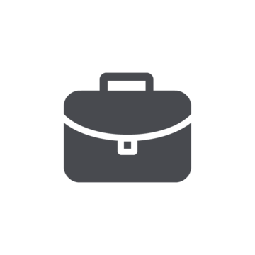 Graue Aktentasche mit einem kurzen Griff und einem Verschluss in der Mitte.